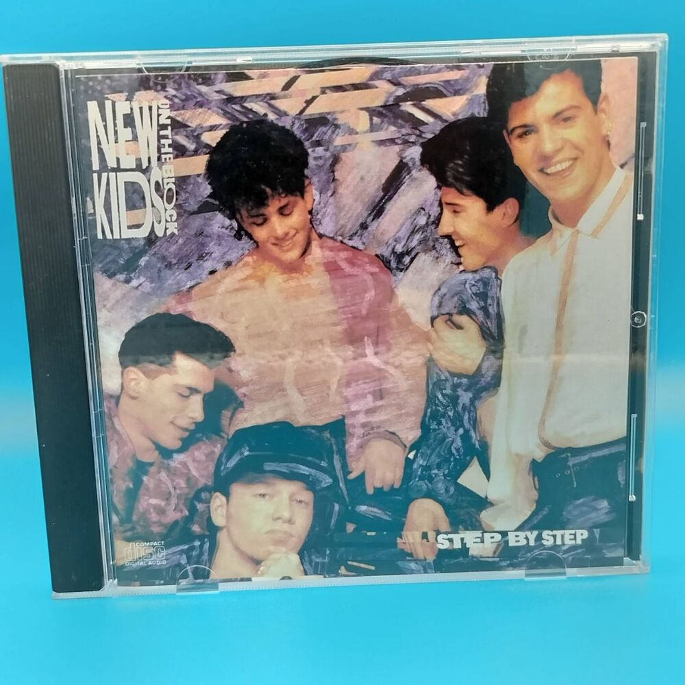 New Kids On The Block – Step By Step CD 1990 Matrix DIDP-072605 Columbia